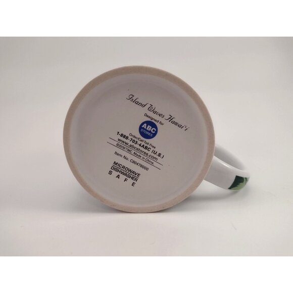 ABC Hawaii Island Waves Ceramic Coffee Mug Tea Cup Tropical Vacation Getaway - Picture 6 of 8